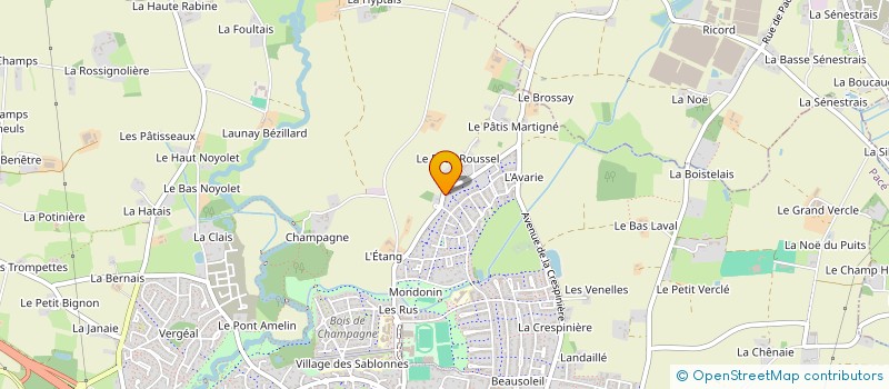 localisation de l'entreprise MONSIEUR PATRICK DELEURME à PACE