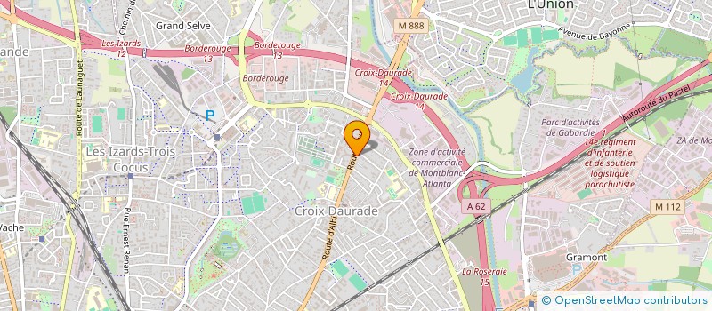 localisation de l'entreprise MONSIEUR PATRICK DELGAL à TOULOUSE