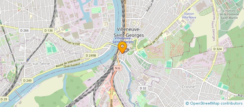 localisation de l'entreprise MONSIEUR PATRICK DELIERRE à VILLENEUVE-SAINT-GEORGES