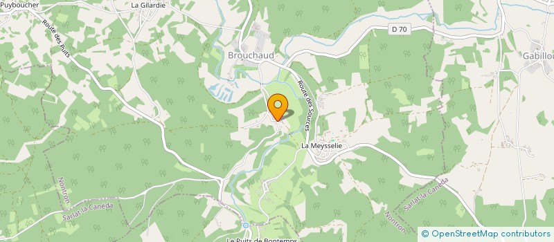 localisation de l'entreprise MONSIEUR PATRICK DELMON  FOSSEMAGNE