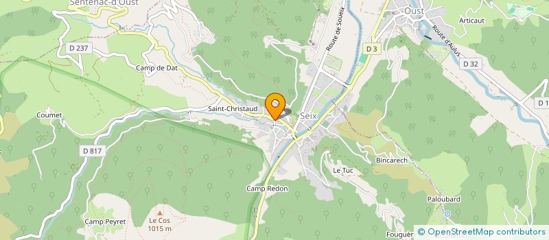 localisation de l'entreprise MONSIEUR PATRICK DELPECH à SEIX