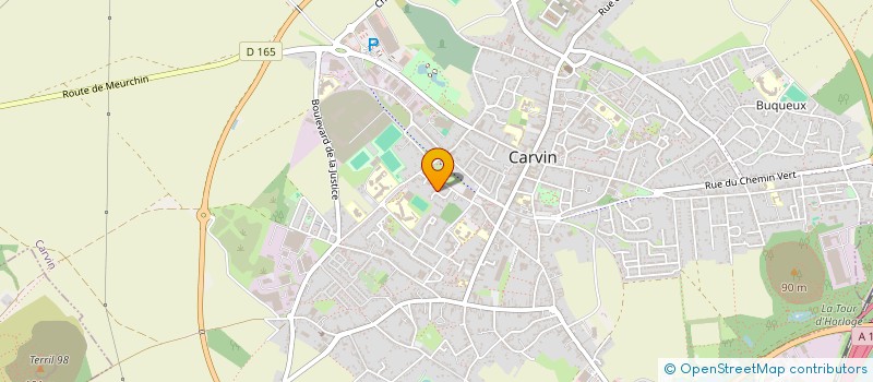 localisation de l'entreprise MONSIEUR PATRICK DELPIERRE à CARVIN