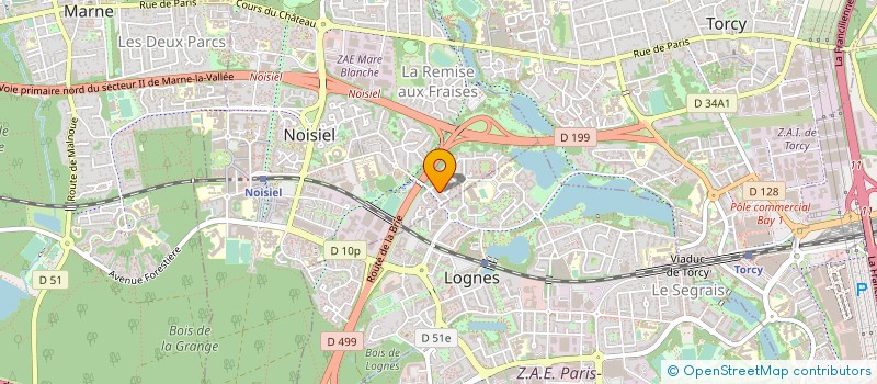 localisation de l'entreprise MONSIEUR PATRICK DELY  NOISIEL