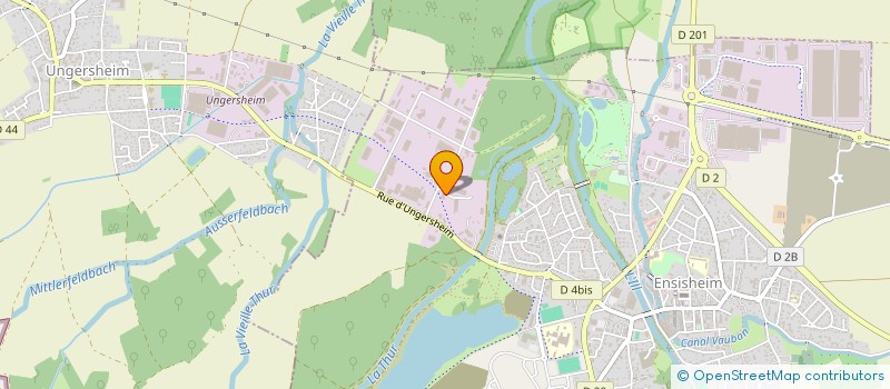 localisation de l'entreprise MONSIEUR PATRICK DEMESMAY  ENSISHEIM