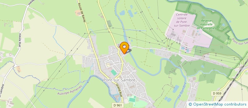 localisation de l'entreprise MONSIEUR PATRICK DENIS  PONT-SUR-SAMBRE