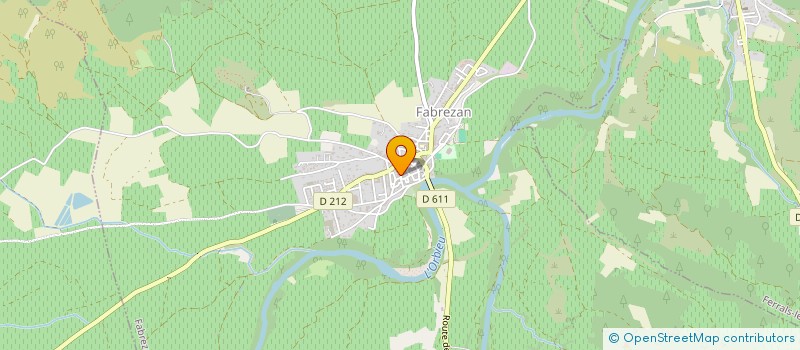 localisation de l'entreprise MONSIEUR PATRICK DENIS  LUC-SUR-ORBIEU