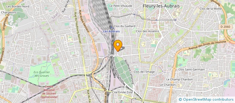 localisation de l'entreprise MONSIEUR PATRICK DEPARDIEU à FLEURY-LES-AUBRAIS