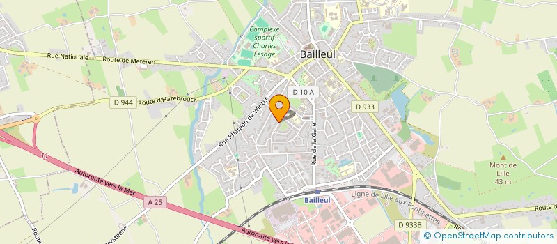 localisation de l'entreprise MONSIEUR PATRICK DEPIL à BAILLEUL