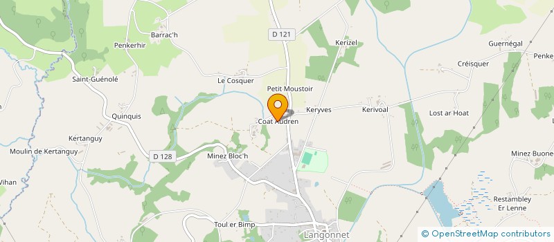 localisation de l'entreprise MONSIEUR PATRICK DEPLECHIN à LANGONNET