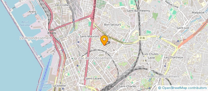 localisation de l'entreprise MONSIEUR PATRICK DERAI à MARSEILLE