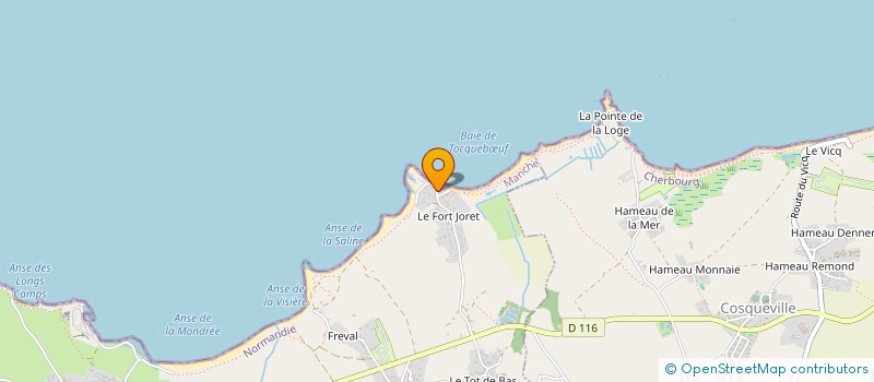 localisation de l'entreprise MONSIEUR PATRICK DEROCQ  FERMANVILLE