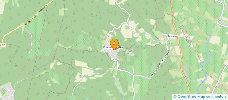 localisation de l'entreprise MONSIEUR PATRICK DESAINT  SAINT-THEODORIT