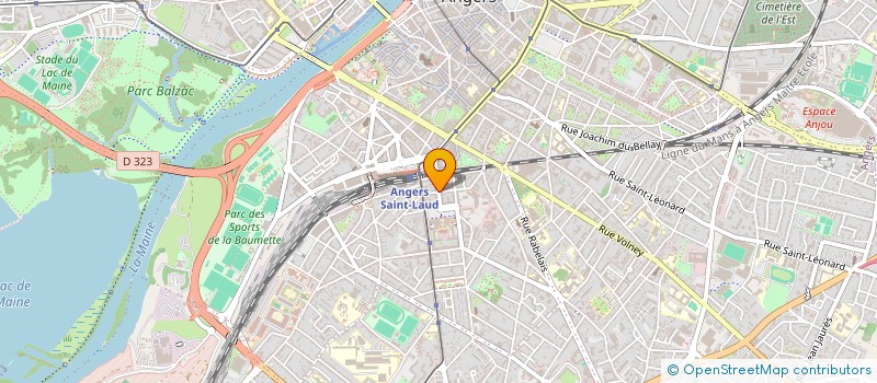 localisation de l'entreprise MONSIEUR PATRICK DESCAMPS à ANGERS
