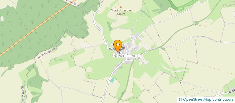 localisation de l'entreprise MONSIEUR PATRICK DESCAMPS  NUX-LES-AUXI