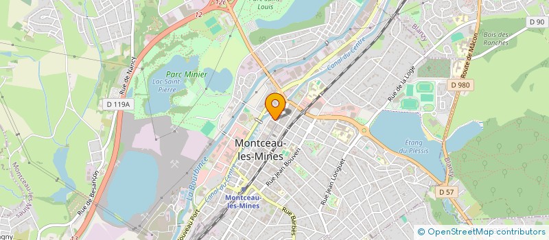 localisation de l'entreprise MONSIEUR PATRICK DESCHARRIERES à MONTCEAU-LES-MINES