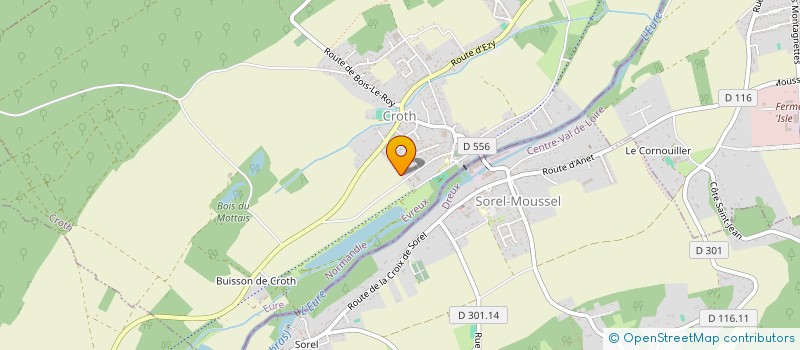 localisation de l'entreprise MONSIEUR PATRICK DESIRESSE  CROTH