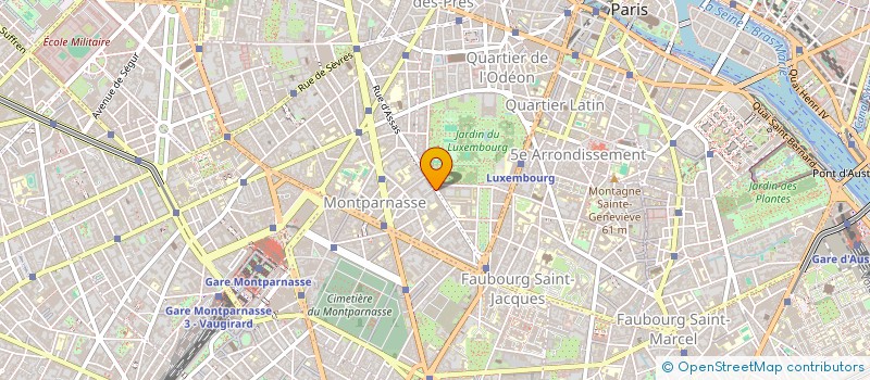 localisation de l'entreprise MONSIEUR PATRICK DESJONQUERES à PARIS