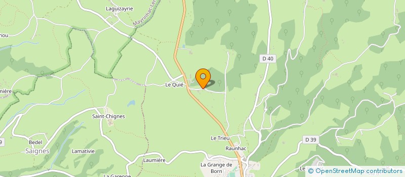 localisation de l'entreprise MONSIEUR PATRICK DESMONS à AYNAC