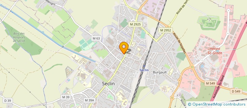 localisation de l'entreprise MONSIEUR PATRICK DESSENNE  SECLIN