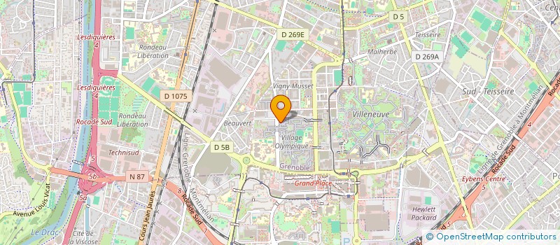 localisation de l'entreprise MONSIEUR PATRICK DESSENNE à GRENOBLE