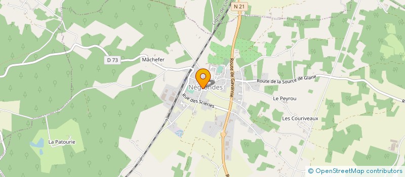 localisation de l'entreprise MONSIEUR PATRICK DESSET  LES EYZIES