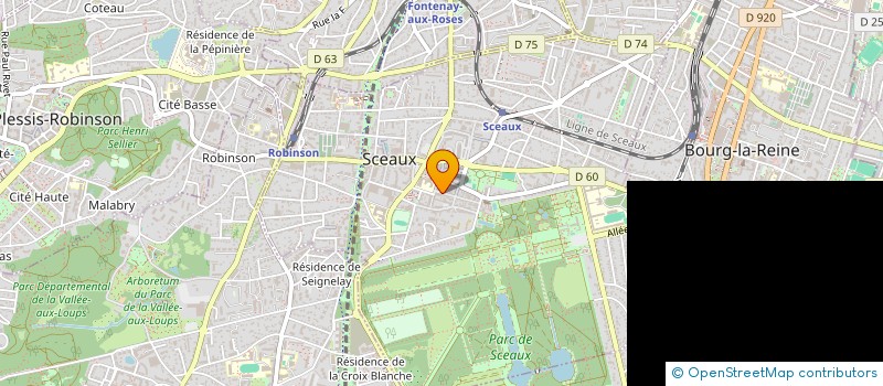 localisation de l'entreprise MONSIEUR PATRICK DETHOREY à SCEAUX