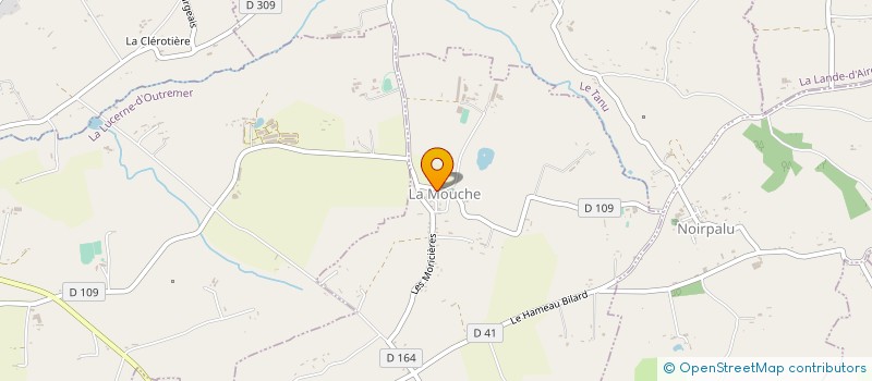 localisation de l'entreprise MONSIEUR PATRICK DEU  LA LUCERNE-D'OUTREMER