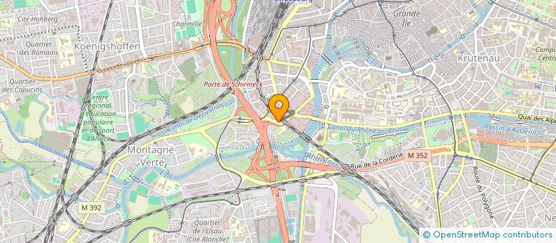 localisation de l'entreprise MONSIEUR PATRICK DEUTSCHMANN à STRASBOURG