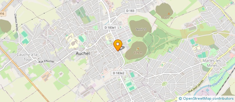 localisation de l'entreprise MONSIEUR PATRICK DEUX  AUCHEL