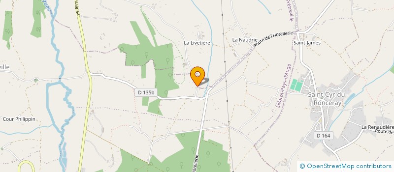 localisation de l'entreprise MONSIEUR PATRICK DEVAUD  LIVAROT-PAYS-D'AUGE