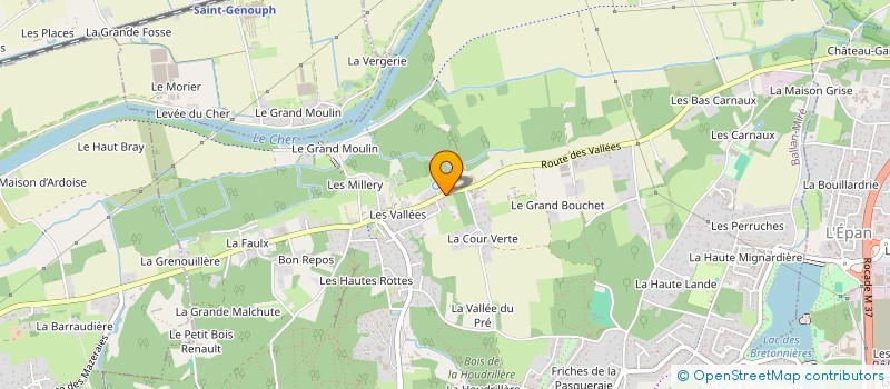 localisation de l'entreprise MONSIEUR PATRICK DEVAUTOUR  BALLAN-MIRE