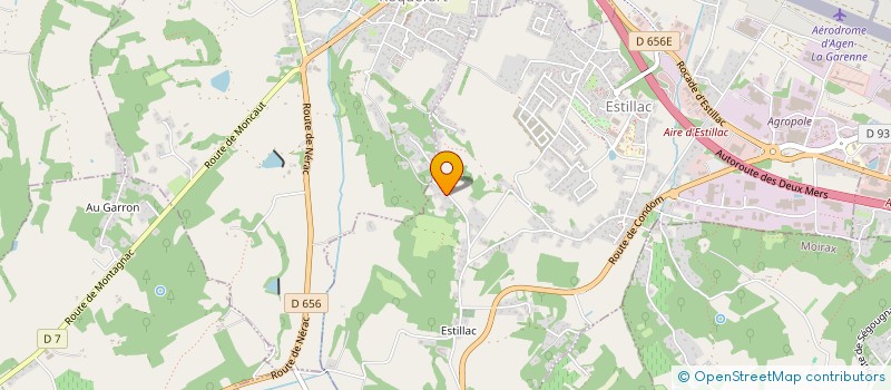 localisation de l'entreprise MONSIEUR PATRICK DEVECCHI  ESTILLAC