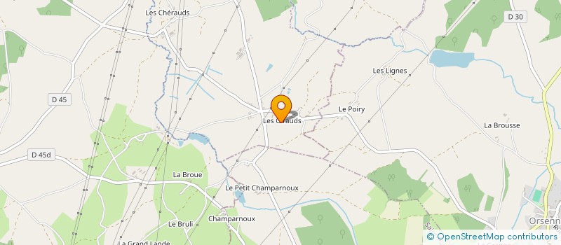 localisation de l'entreprise MONSIEUR PATRICK DEVERSON à GARGILESSE-DAMPIERRE