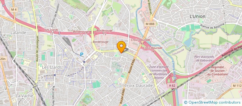 localisation de l'entreprise MONSIEUR PATRICK DEYRIS à TOULOUSE