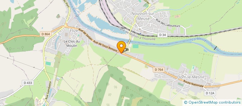 localisation de l'entreprise MONSIEUR PATRICK DHALMANN  DOM-LE-MESNIL