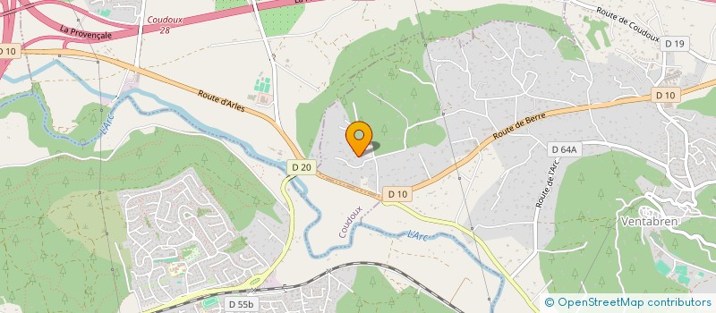 localisation de l'entreprise MONSIEUR PATRICK DIAS  VENTABREN