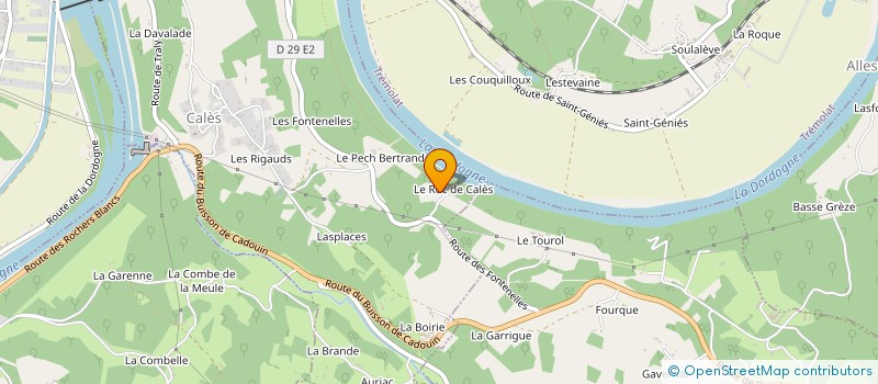 localisation de l'entreprise MONSIEUR PATRICK DIAZ  MAUZAC-ET-GRAND-CASTANG