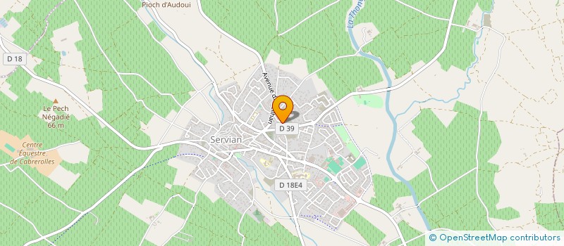 localisation de l'entreprise MONSIEUR PATRICK DIAZ  ABEILHAN