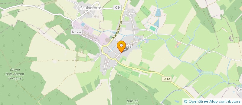 localisation de l'entreprise MONSIEUR PATRICK DIDIERJEAN  FAVIERES