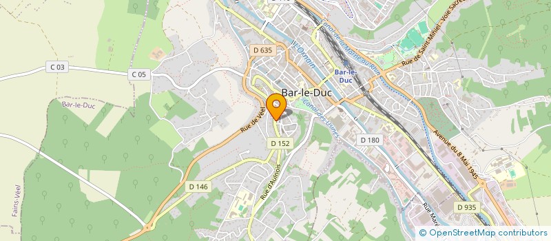 localisation de l'entreprise MONSIEUR PATRICK DIDIOT à BAR-LE-DUC