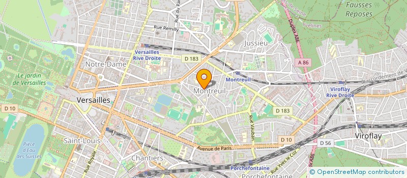 localisation de l'entreprise MONSIEUR PATRICK DIERICK à VERSAILLES