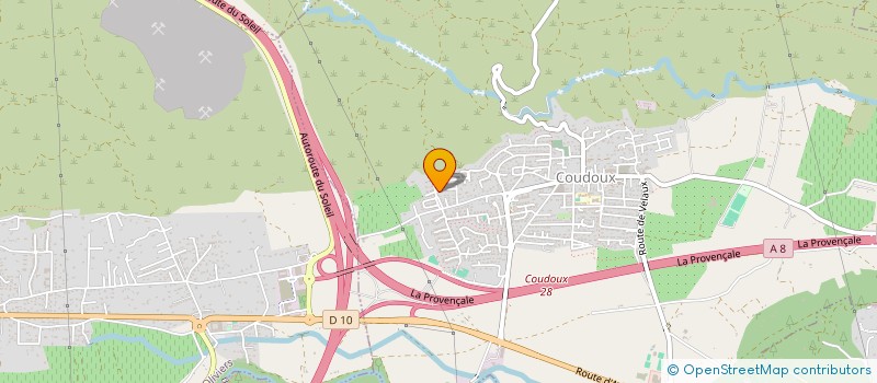 localisation de l'entreprise MONSIEUR PATRICK DILLY  COUDOUX