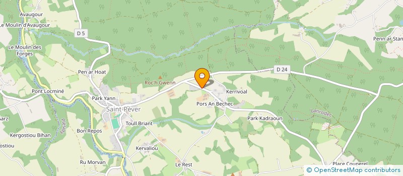 localisation de l'entreprise MONSIEUR PATRICK DISSERBO  SAINT-PEVER