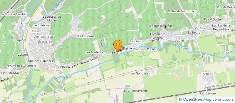 localisation de l'entreprise MONSIEUR PATRICK DOIZY  NOIZAY