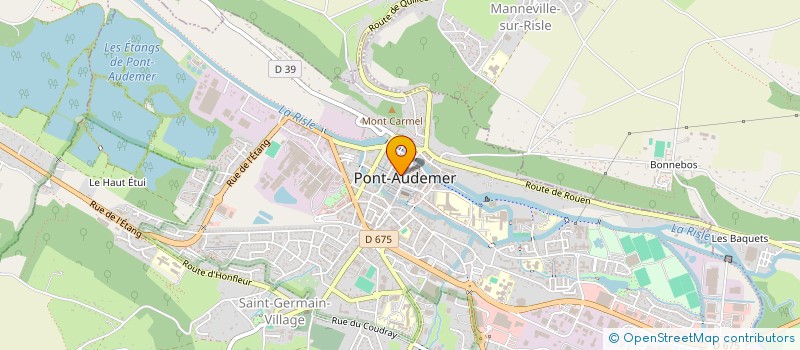 localisation de l'entreprise MONSIEUR PATRICK DOMENECH  PONT-AUDEMER