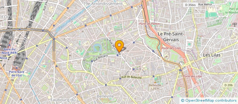 localisation de l'entreprise MONSIEUR PATRICK DONNEFOY  PARIS