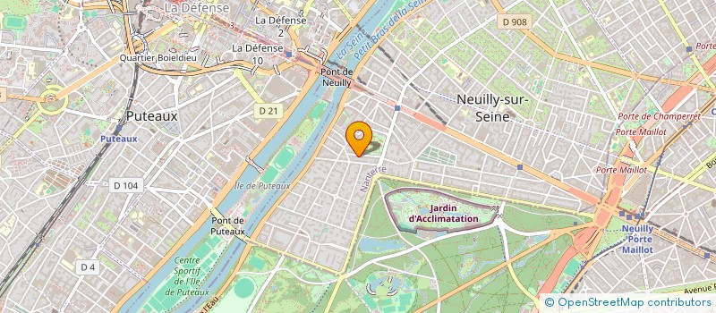 localisation de l'entreprise MONSIEUR PATRICK DONTOT à NEUILLY-SUR-SEINE