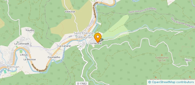 localisation de l'entreprise MONSIEUR PATRICK DOOLAN  VIEUSSAN