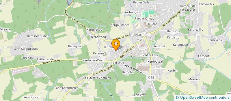 localisation de l'entreprise MONSIEUR PATRICK DORMEGNIE à MOELAN-SUR-MER