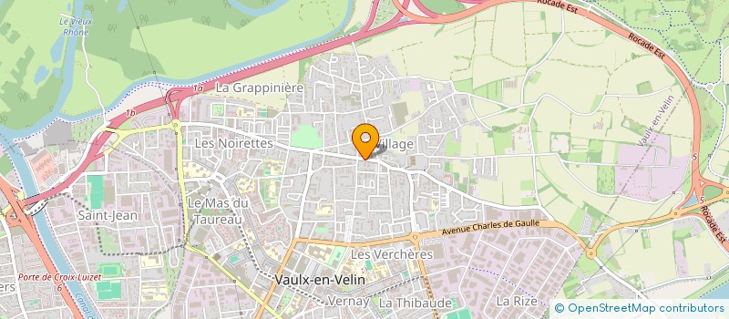 localisation de l'entreprise MONSIEUR PATRICK DOUTRES à VAULX-EN-VELIN
